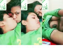 Desi Lesbo Girl Romance and Shows Nude Body