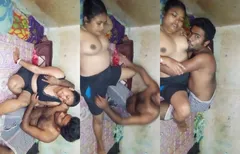 Horny Desi Boudi Romance and Boobs Sucking