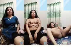 Horny Desi Girl Masturbating