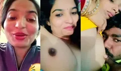 Sexy Desi Girl Boobs Sucking By lover