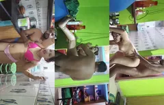 Horny Shona Bhabhi Blowjob and Fucking in Kitchen