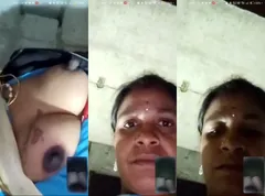 Desi Bhabhi Shows Boobs