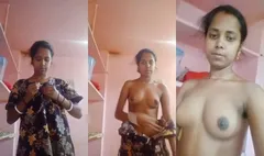 Desi Boudi Striping and Shows Nude Body