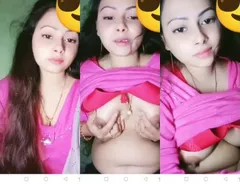 Hot Desi Girl Shows Boobs
