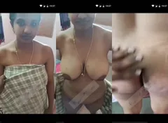 Desi Tamil Bhabhi Shows Nude Body For Hubby
