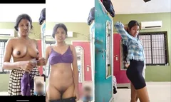 Horny Desi Girl Shows Her Ass and Pussy
