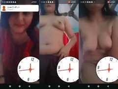 Sexy Desi Girl Shows Nude Body On VC