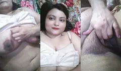 Sexy Desi BBW Wife Shows Boobs and Pussy