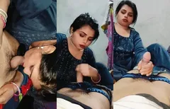 Desi Wife Blowjob
