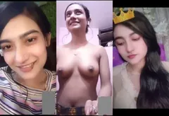 Sexy Desi Girl Shows her Boobs on VC