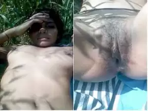 Today Exclusive- Desi Village Girl Outdoor Sex With Lover