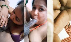 Desi Bhabhi Blowjob and Fucking