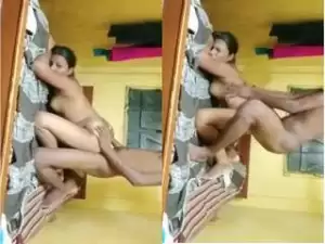 Exclusive- Desi Village Wife Ridding Hubby Dick