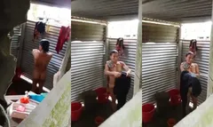 Desi Vlg Bhabhi Bathing Capture
