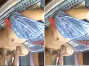 Today Exclusive- Desi Village Bhabhi Boob pressing And Fucked By hubby part 2