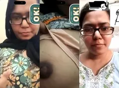 Desi Bhabhi Shows Boobs On Vc