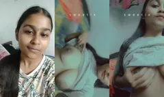 Cute Desi Girl Shows Boobs