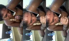 Desi Mallu Wife Sucking Dick