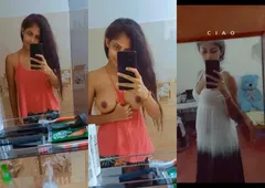 Cute Desi Girl Shows Boobs
