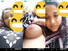 Cute Desi Girl Shows Her Boobs and Fingering