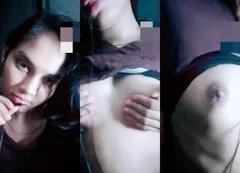 Cute Desi Girl Shows Boobs