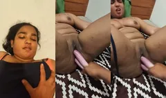 Horny Lankan Wife Blowjob and Masturbating