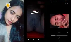 Cute Desi Girl Shows and Blowjob