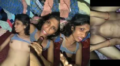 Horny Slim Wife Blowjob and Fucking