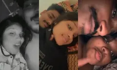 Desi Cpl Romance and Shows Boobs Part 1