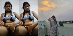 CUte Desi Girl SHows Boobs and Fingering