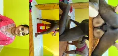 Desi Boudi Romance and Standing Fucking