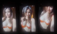 Desi Slim Girl Shows Boobs
