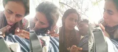 Desi Bhabhi Sucking Lover Dick
