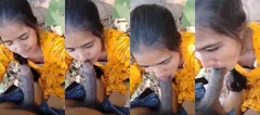 Hot Desi Girl Sucking Lover Dick