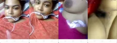 Horny Desi Girl Shows boobs and pussy On VC