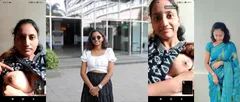 Desi Girl Shows Boobs and Fucking