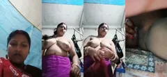 Desi Boudi Shows her Big Boobs and Wet Pussy