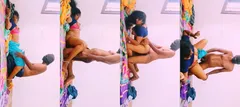 Desi Telugu Bhabhi Putting Condom and Fucking