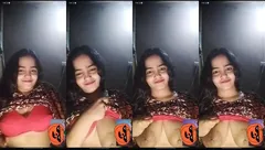 Desi Girl Shows Her Boobs On VC