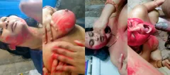 Desi BBW Wife Holi Special Blowjob and Fucking Part 2