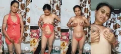 Desi Wife Striping and Shows Nude Body (Full)