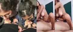 Desi Slim Girl Blowjob and Ridding Dick