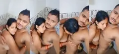 Desi Cpl Romance and Bathing