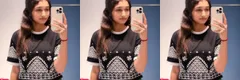Cute Indian Girl Enjoying With Friends