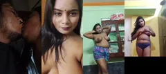Desi BBW Girl Kissing and Shows Nude Body