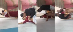 Horny Shona Bhabhi Romance and Standing Fucking