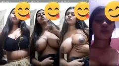 Cute Desi Mal Shows her Boobs