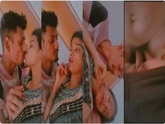 Desi Couple Kissing and Fucking