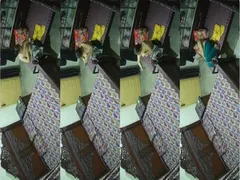 DESI PUNJABI BHABHI AFFAIR BIG TANKER BOOBS SHOWING BF ON VC &amp; HER HUSBAND FIXED