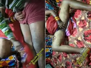 Today Exclusive- Desi Village Bhabhi Showing Her Boobs and Pussy to Hubby